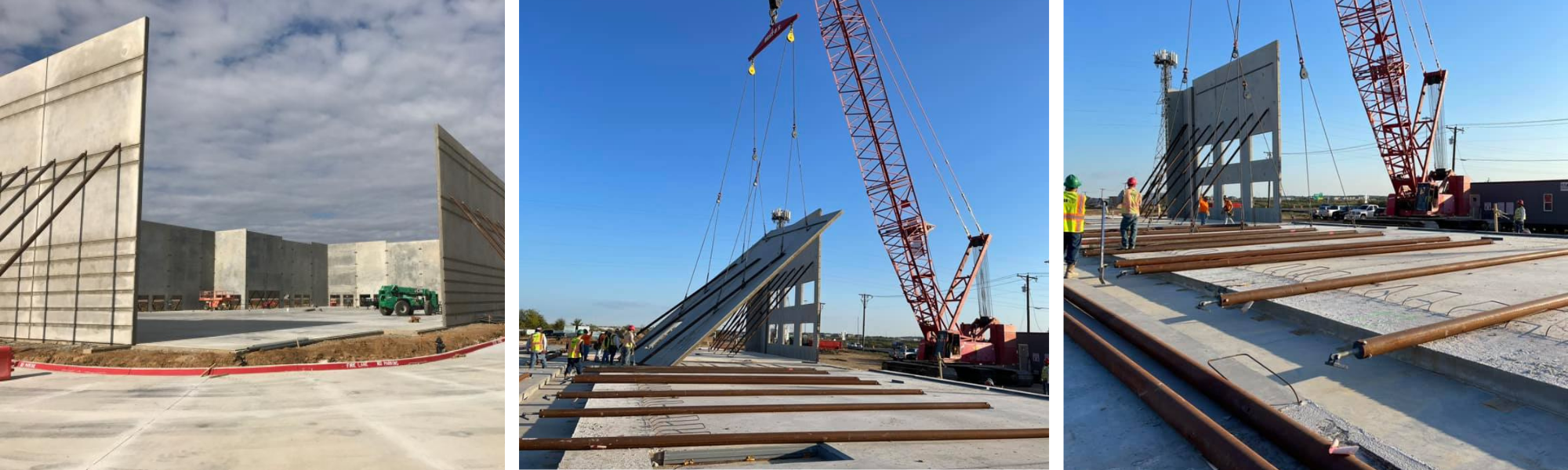 erecting panel walls